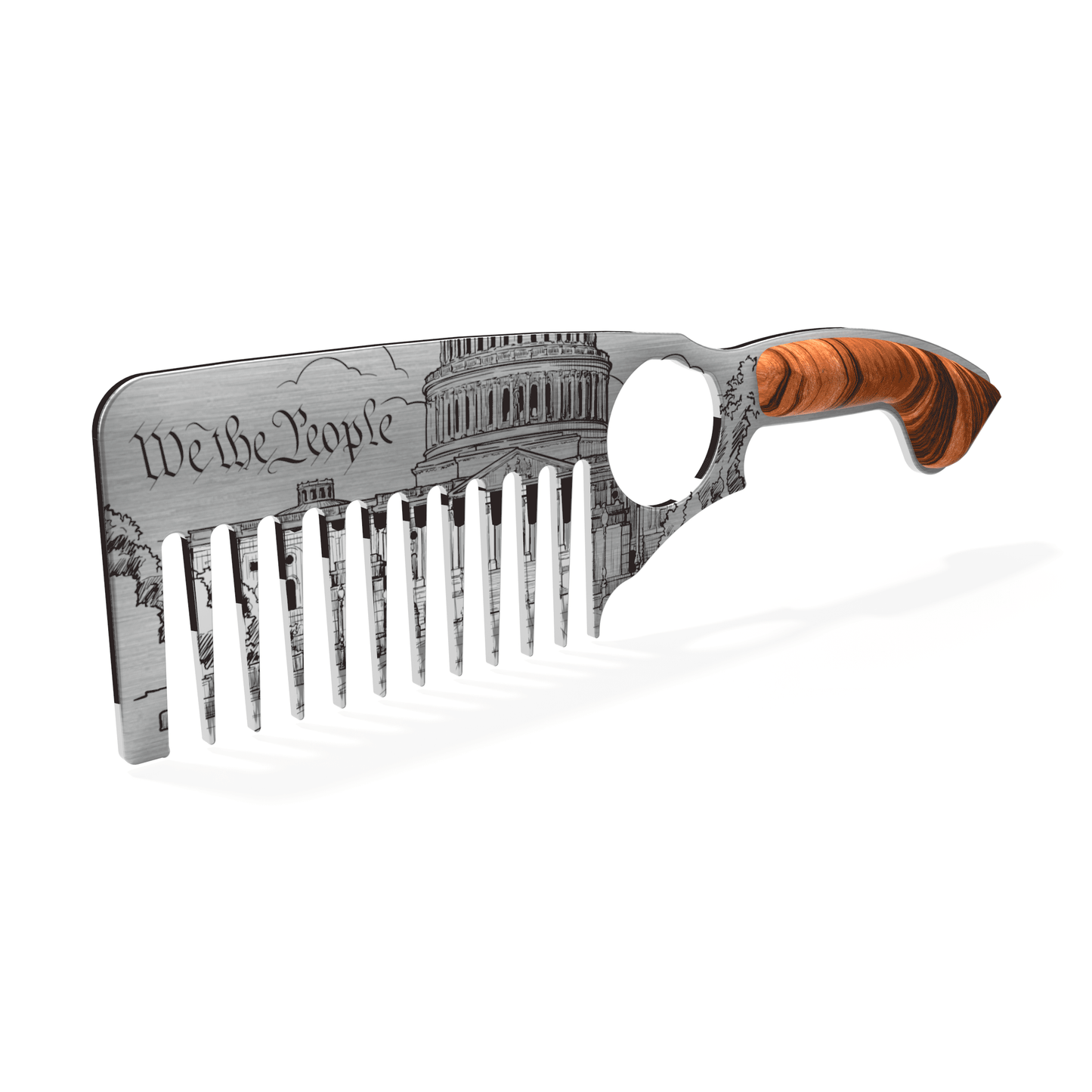 We The People Beard Comb Men's Grooming Beard Care